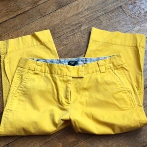 💥J Crew cropped favorite fit Capri pants sz 10💥
